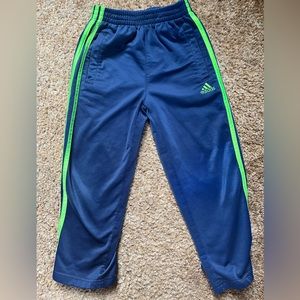 Adidas Track Pants - Blue and Green